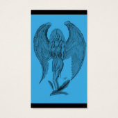 Engel Schwarz-Blau-Design (Rückseite)