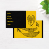 Engel-Schwarz-Gelb-Design (Schreibtisch)