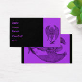 Engel Schwarz und lila Gestaltung (Schreibtisch)