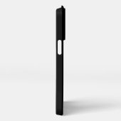 Engel - Schwarz-Weiß-Design iPhone Hülle (Rechte Seite)