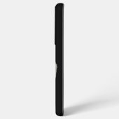 Engel - Schwarz-Weiß-Design Samsung Galaxy Hülle (Linke Seite)