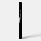 Engel - Schwarzweiß-Design Case-Mate iPhone Hülle (Rückseite / Links)