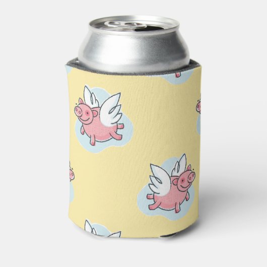 Engel Schweine für chinesisches Neujahr 2019 Can C Dosenkühler (Kanne Rückseite)