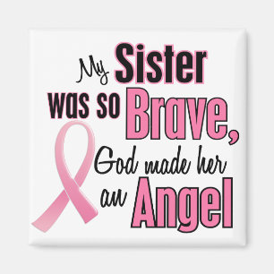 Engel SCHWESTER Brustkrebs-T - Shirts u. Kleid Magnet