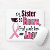 Engel SCHWESTER Brustkrebs-T - Shirts u. Kleid Mousepad (Mit Mouse)