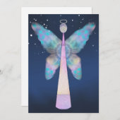 Engel Segen Feiertagskarte (Vorne/Hinten)