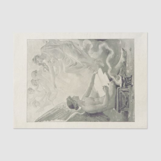 Engel Seidenpapier (Vorderseite)