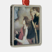 Engel Silbernes Ornament (Rechts)