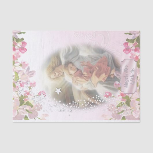 Engel sind bei uns seidenpapier (Vorderseite)