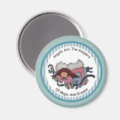 Engel sind das Keepers Magnet (Vorderseite/Rückseite)