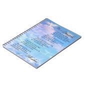 Engel sind Mutter-Gedicht Notizblock (Linke Seite)