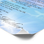 Engel sind Müttergedicht Fotodruck (Ecke)