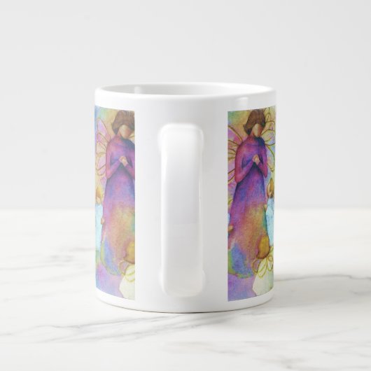 ENGEL sind Segen Jumbo-Tasse (Rückseite)