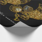 Engel sind überall in dieser Jahreszeit Geschenkpapier (Ecke)