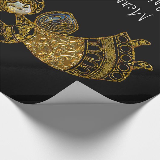 Engel sind überall in dieser Saison II Geschenkpapier (Ecke)