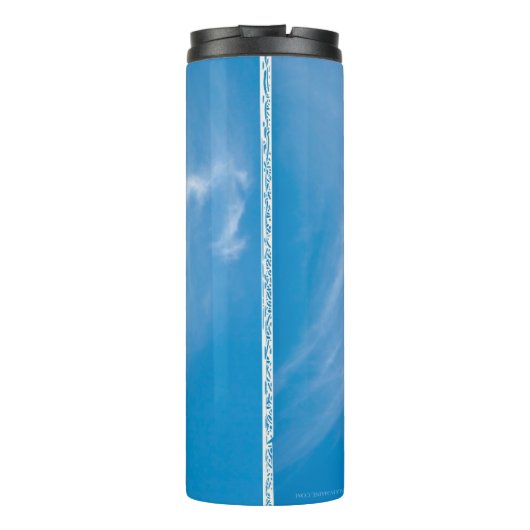 Engel sind überall thermosbecher (Rückseite)