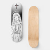 Engel Skateboard (Vorderseite)