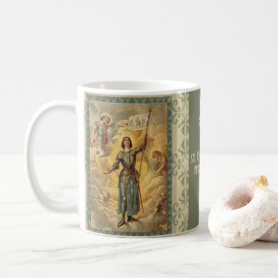 Engel Soldie St. Jeanne d'Arc St Michael Kaffeetasse