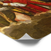 Engel spielen Musikinstrumente Poster (Ecke)