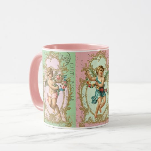 Engel Tasse (Vorderseite Links)