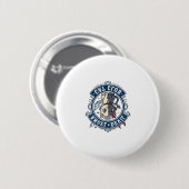 Engel Teufel Katze Katze Mama Geschenk Idee - Enge Button (Vorne & Hinten)
