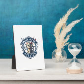 Engel Teufel Katze Katze Mama Geschenk Idee - Enge Fotoplatte (Seite)
