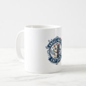 Engel Teufel Katze Katze Mama Geschenk Idee - Enge Kaffeetasse (Vorderseite Links)