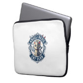 Engel Teufel Katze Katze Mama Geschenk Idee - Enge Laptopschutzhülle (Vorderseite Links)
