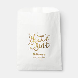 Engel Theme Heaven Sent Baby Dusche Geschenktütchen