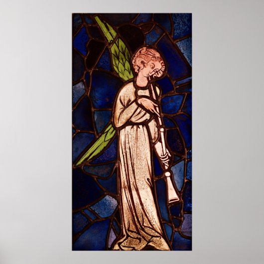 Engel, Trompete, c.1280 Poster (Vorne)