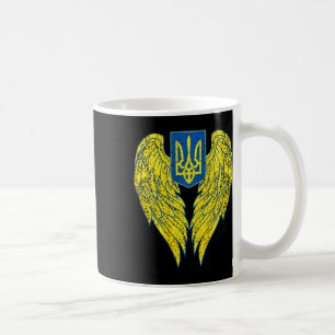 Engel Ukrainische Frauenflagge Ukraine Flügel Mädc Kaffeetasse