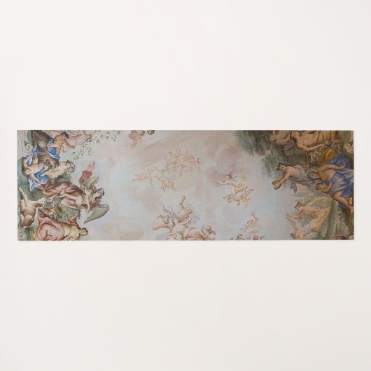 Engel und Archangels Yogamatte (Rückseite (Horizontal))