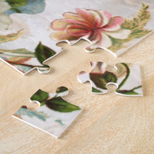Engel und Blume Puzzle (Seite)