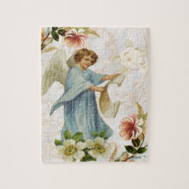 Engel und Blume Puzzle