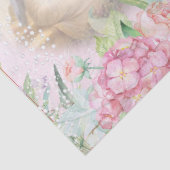 Engel und Blume Seidenpapier (Detail)