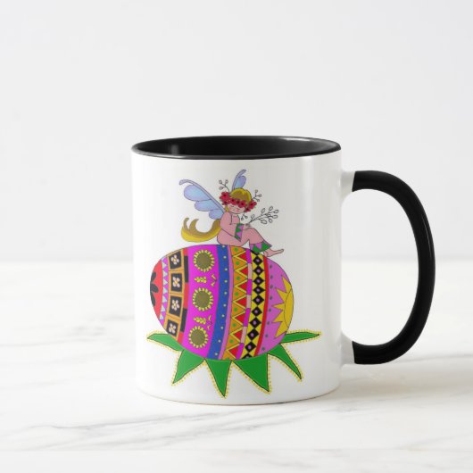 Engel und ein Pysanka Tasse (Rechts)