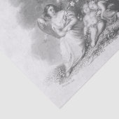 Engel und Engel Seidenpapier (Ausschnitt)