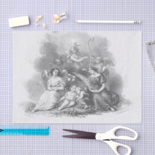 Engel und Engel Seidenpapier (Handwerk)