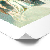 Engel und Glocken Poster (Ecke)