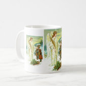 Engel und Kinder Kaffeetasse (Vorderseite Links)