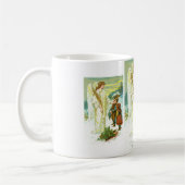 Engel und Kinder Kaffeetasse (Links)