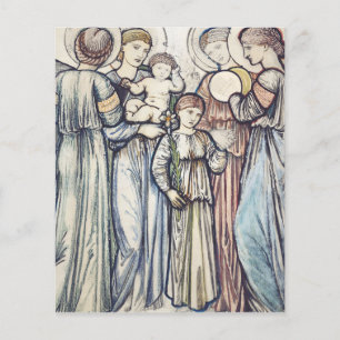 Engel und Kinder von Sir Edward Burne-Jones