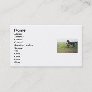 Engel und Spot Visitenkarte