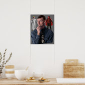 Engel und Teufel auf meinen Schultern Poster (Küche)