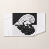 Engel und Teufel Badhandtuch Set (Handtuch)