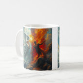ENGEL UND TEUFEL KAFFEETASSE (Vorderseite Links)