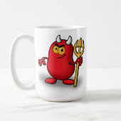 Engel und Teufel Kaffeetasse (Links)