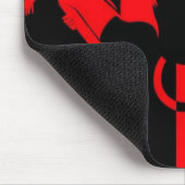 Engel und Teufel Mousepad (Ecke)