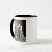"Engel und Teufel" oder "Spielen von Diabolo Tasse (Vorderseite Links)