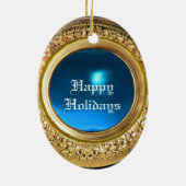 Engel und unakuläre Wahrnehmung von Jungfrau Keramikornament (Hinten)